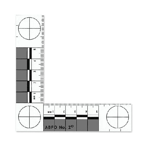 Forensics Source ABFO No. 2 Photomacrographic Scale 721507 - Tactical & Duty Gear